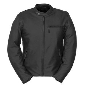 Fieldsheer Deuce Mens Perforated Leather Jacket